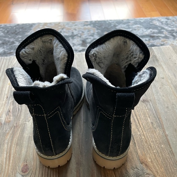 Waterproof boots round toe. NWOT black shoes #women #warm #Ericmichael - Picture 9 of 16